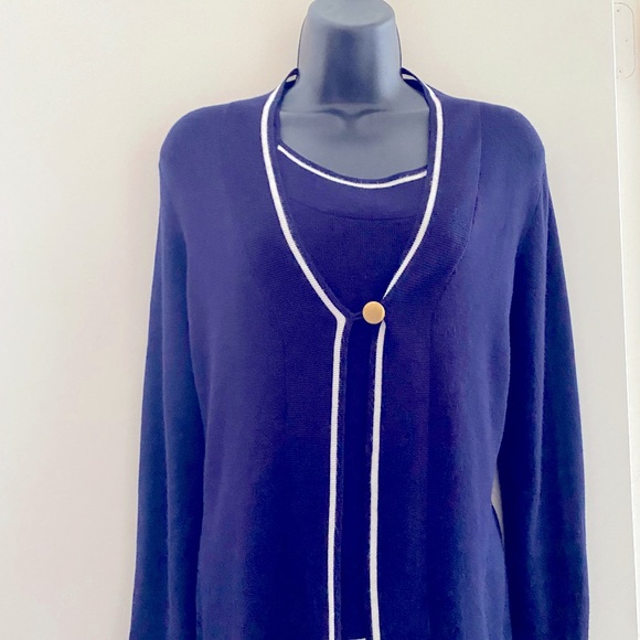 ✨ ROTH LECOVER CALIFORNIA PETITE SWEATER - Picture 1 of 6